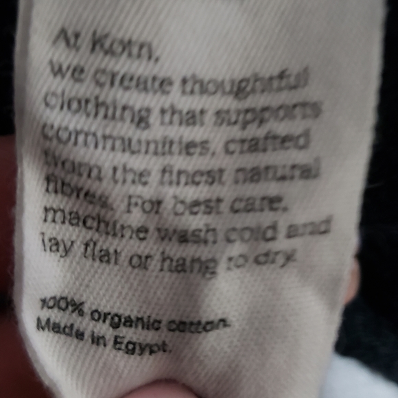 Kotn Crewneck Sweater Black - Picture 7 of 8